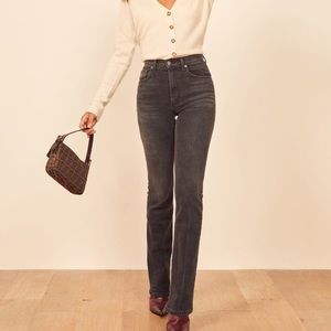reformation jeans peyton high rise bootcut jean